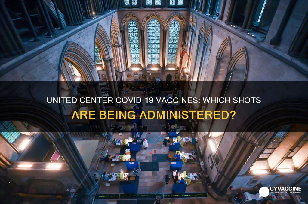 what vaccine are they giving at the united center