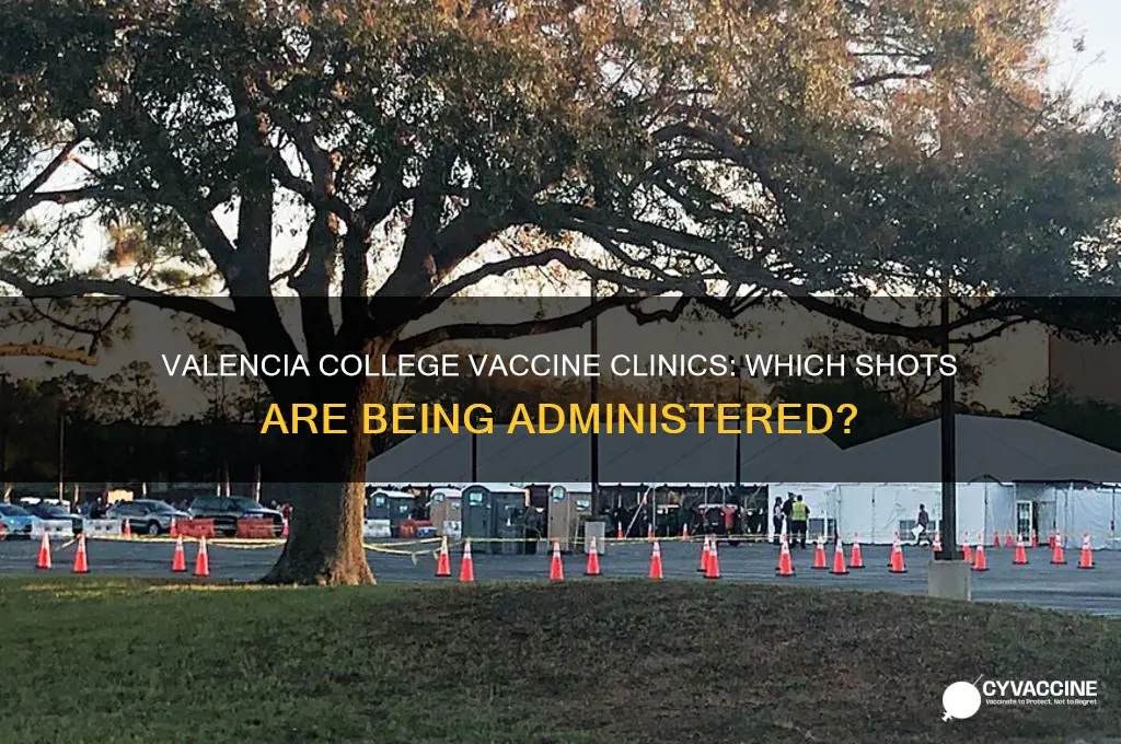 what vaccine are they giving at valencia college