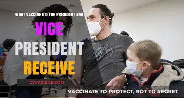 President and Vice President's COVID-19 Vaccine Choice Revealed