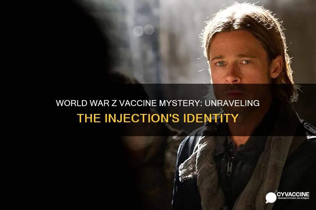 what vaccine didnthey inject on world war z