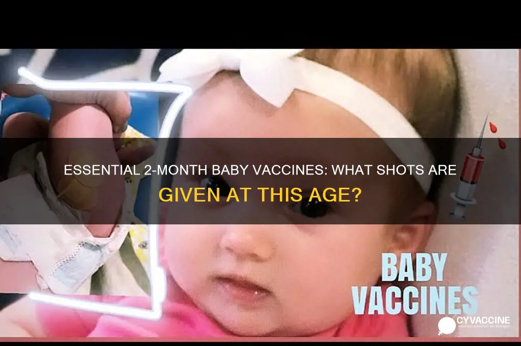 what vaccine does baby drink at 2 months