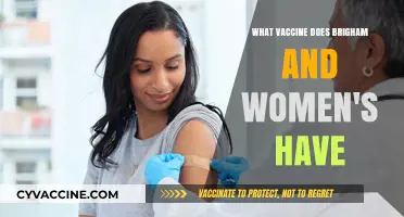 Brigham and Women's Hospital: Available Vaccines and Immunization Services