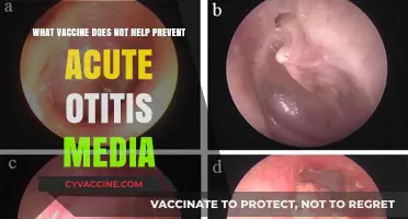 Which Vaccine Fails to Prevent Acute Otitis Media?