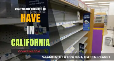 Rite Aid California: Available Vaccines and Immunization Services Guide