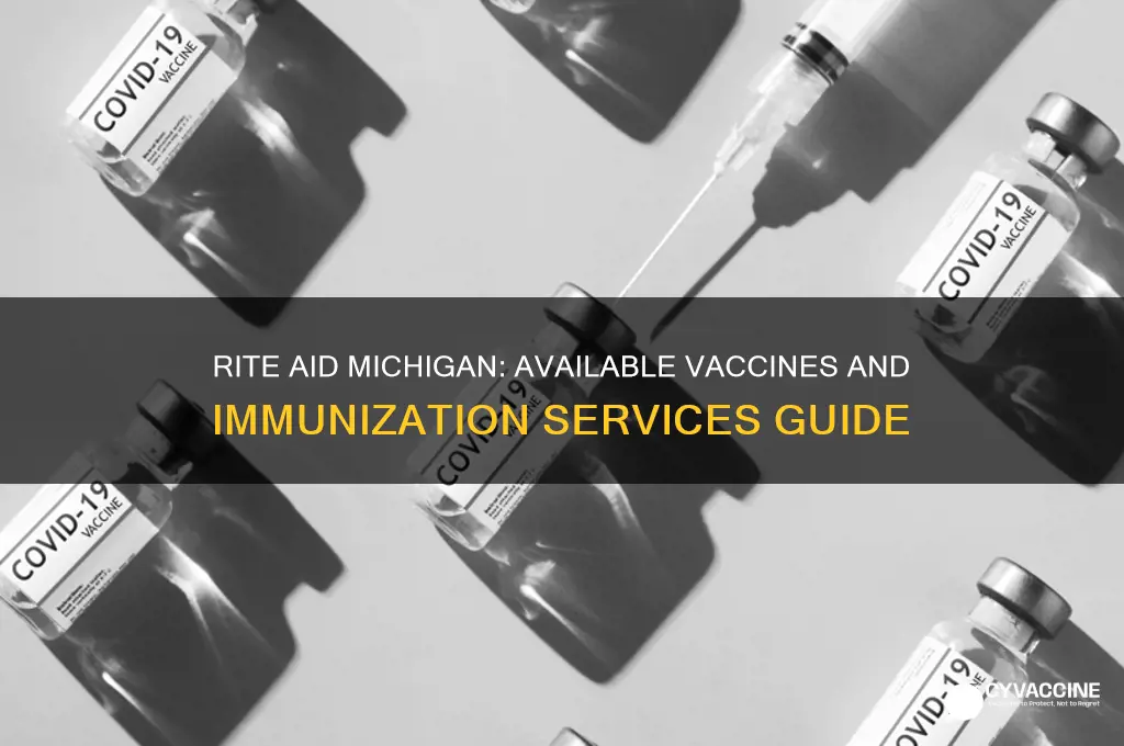 what vaccine does rite aid have in michigan
