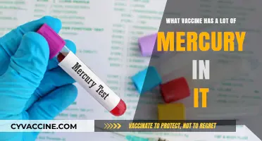 Mercury in Vaccines: Which One Contains the Most?