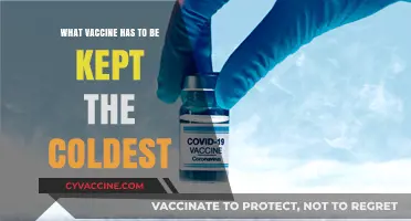 Ultra-Cold Storage: Which Vaccine Requires the Lowest Temperatures?
