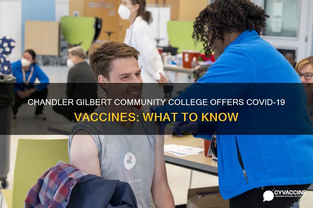 what vaccine is at chandler gilbert community college