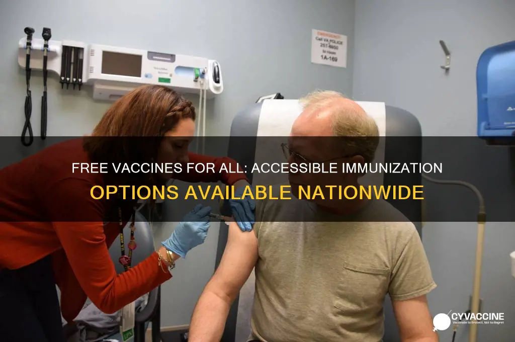 what vaccine is available to everyone no cost