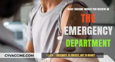 Emergency Department Vaccines: Which One Will You Receive in a Crisis?