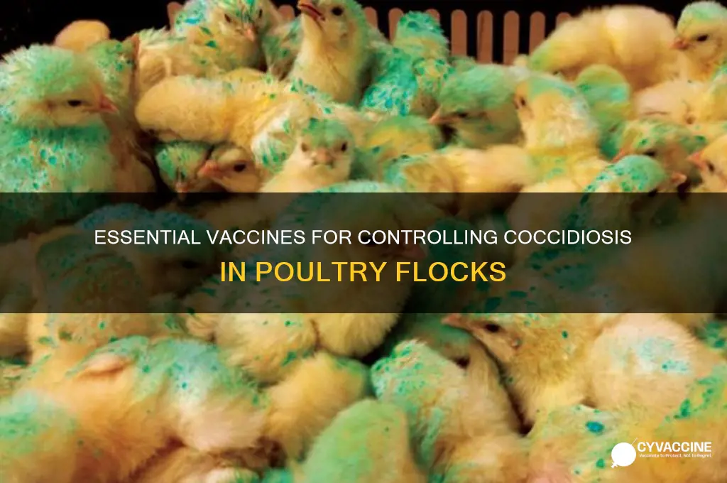 what vaccines are available for c preferienges in chickens