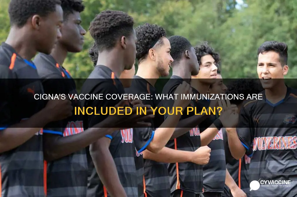 what vaccines are covered by cigna