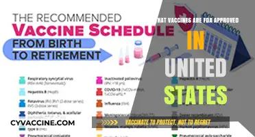 FDA-Approved Vaccines in the U.S.: A Comprehensive List and Guide