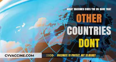 Unique US Vaccines: Exploring America's Exclusive Immunization Offerings