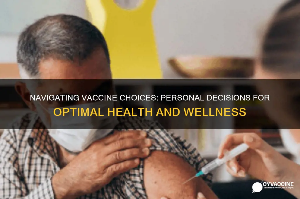 what vaccines you choose to do and which not