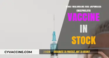 Where to Find Japanese Encephalitis Vaccine: Walgreens Stock Availability