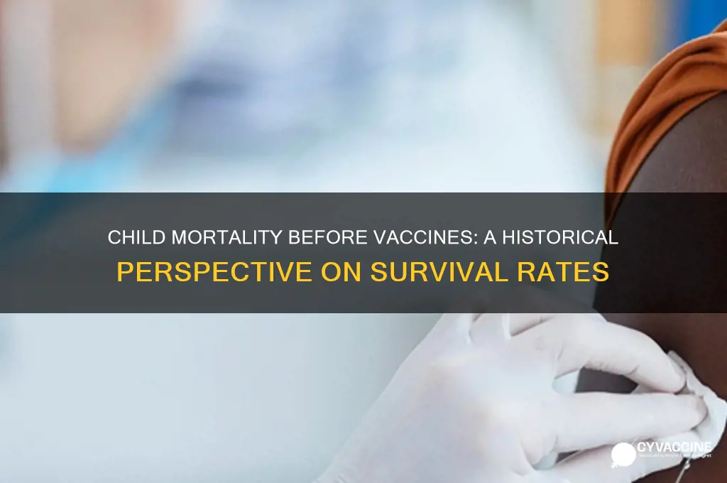 what was the child mortality rate before vaccines