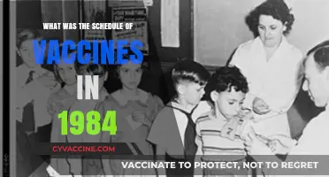 1984 Vaccine Schedule: A Look Back at Childhood Immunizations