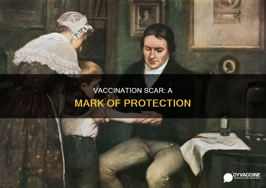 what was the vaccination that left a scar