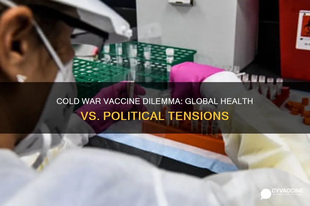 what was the vaccine delemmina dueing the cold war