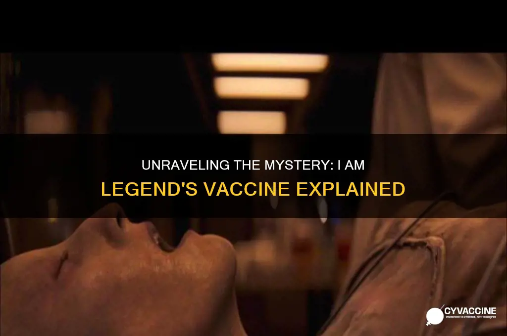 what was the vaccine for in i am legend