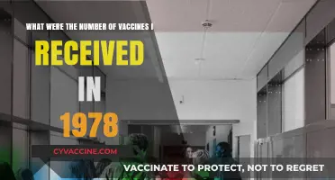 Vaccine Count in 1978: My Personal Immunization Journey