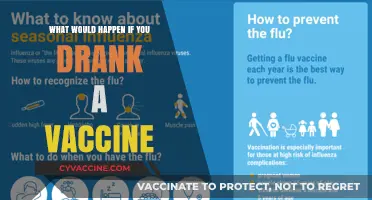 Can You Drink a Vaccine? Unraveling the Myths and Risks