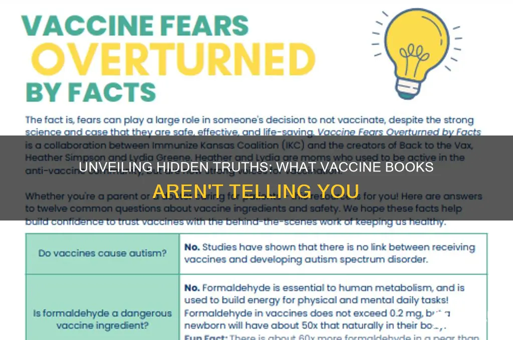 what you are not being told about vaccines book