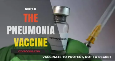 Understanding the Pneumonia Vaccine: Ingredients and Their Role in Protection
