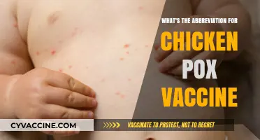 Understanding the Abbreviation for the Chicken Pox Vaccine: A Quick Guide