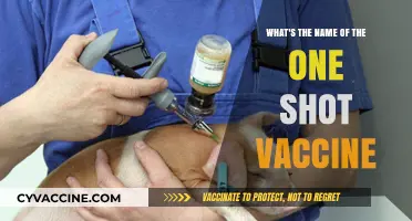 One Shot Vaccine: Unveiling the Name and Its Impact