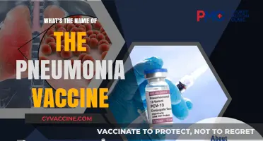 Understanding Pneumonia Vaccines: Names, Types, and Their Importance