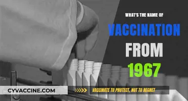 Unveiling the 1967 Vaccination: A Historical Medical Breakthrough