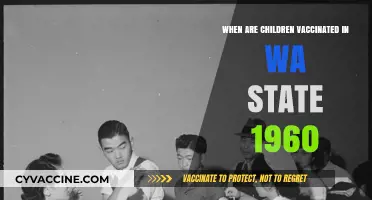 Childhood Vaccination Schedule in Washington State During the 1960s Era