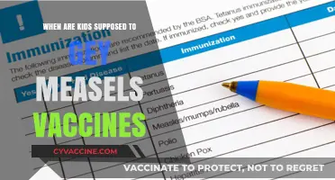 When Should Kids Get Measles Vaccines: A Parent's Guide