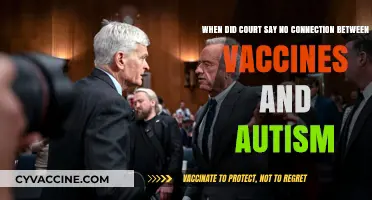 Court Confirms: No Link Between Vaccines and Autism