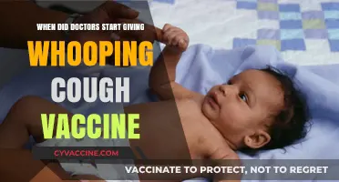 The Evolution of Whooping Cough Vaccination: A Historical Overview