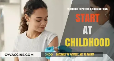 Childhood Hepatitis B Vaccination: Origins and Early Implementation Timeline