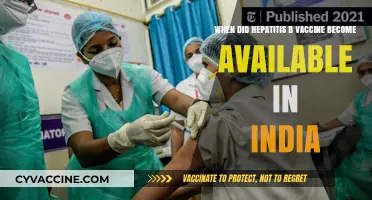Hepatitis B Vaccine Availability in India: A Historical Overview
