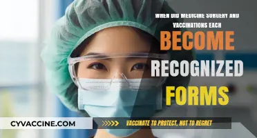 Evolution of Medical Practices: Surgery, Vaccinations, and Medicine Recognition