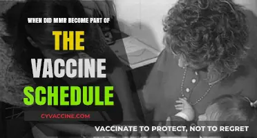 MMR Vaccine Integration: A Historical Timeline of Immunization Schedules