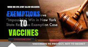 NYS AFIR Religious Exemptions: When Were Vaccine Opt-Outs Allowed?