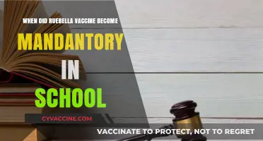 Rubella Vaccine: When Did It Become Mandatory in Schools?