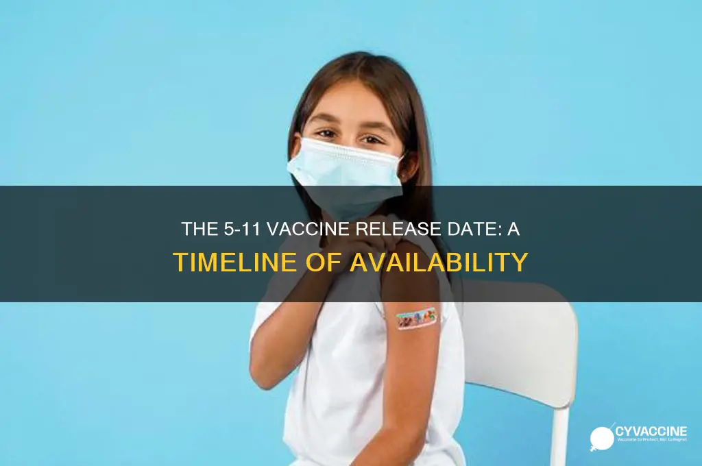when did the 5-11 vaccine come out