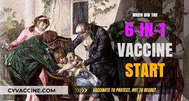 The Evolution of the 6-in-1 Vaccine: A Historical Overview
