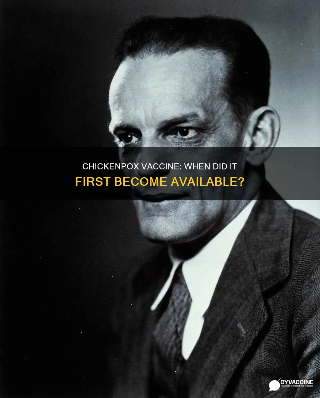 when did the chicken pox vaccine become available