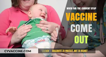 The Evolution and Release Date of the Current DTaP Vaccine