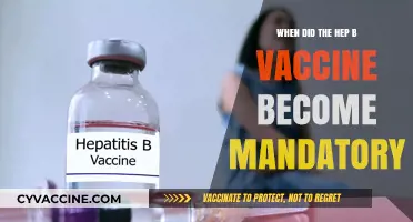 Hep B Vaccine: When Did It Become Mandatory?