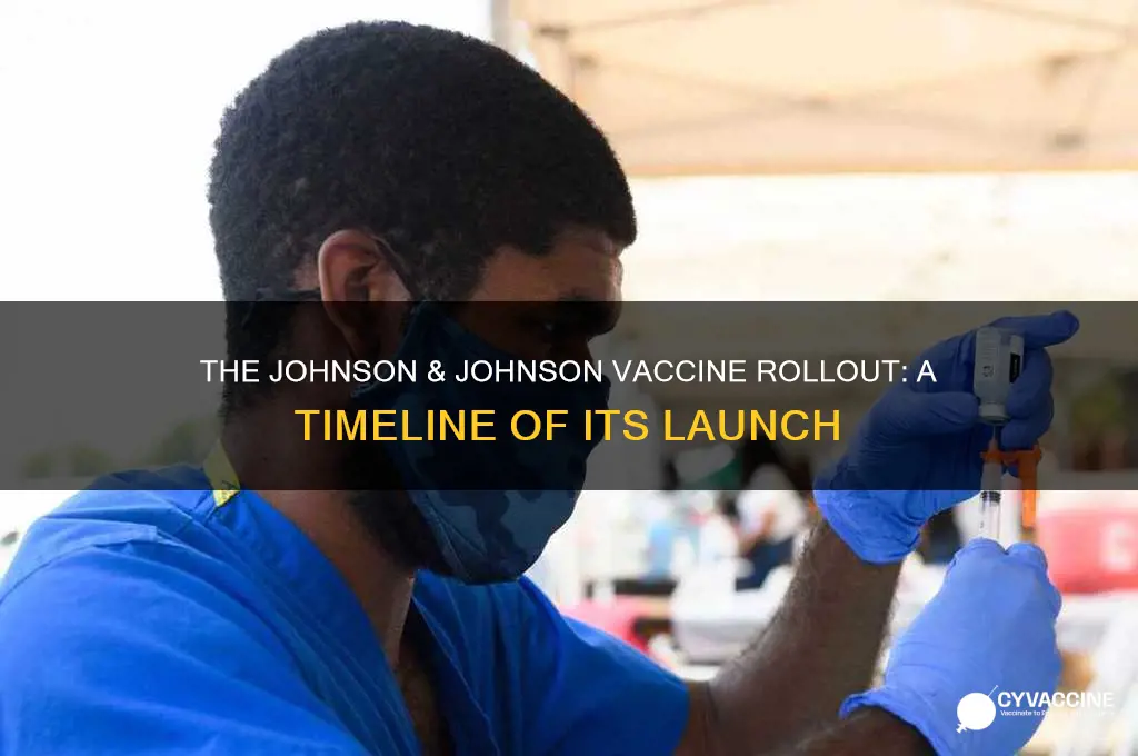 when did the j and j vaccine start