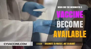 Meningitis C Vaccine: A Timeline of Its Availability and Impact